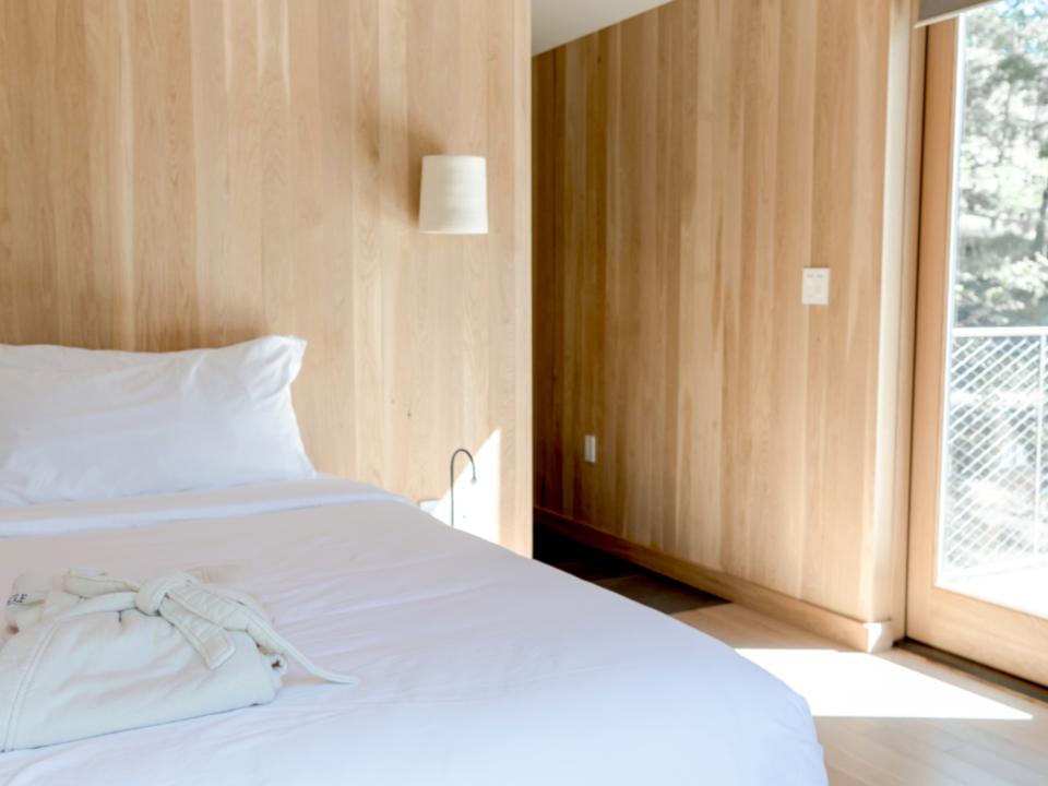 Room prepared for guests